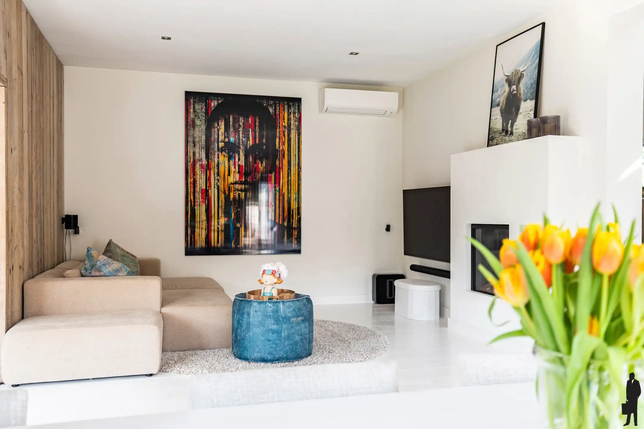 In de Meerse bergen treffen we op een ruim perceel van ca. 2.735m² deze knappe, lichtrijke villa foto 14