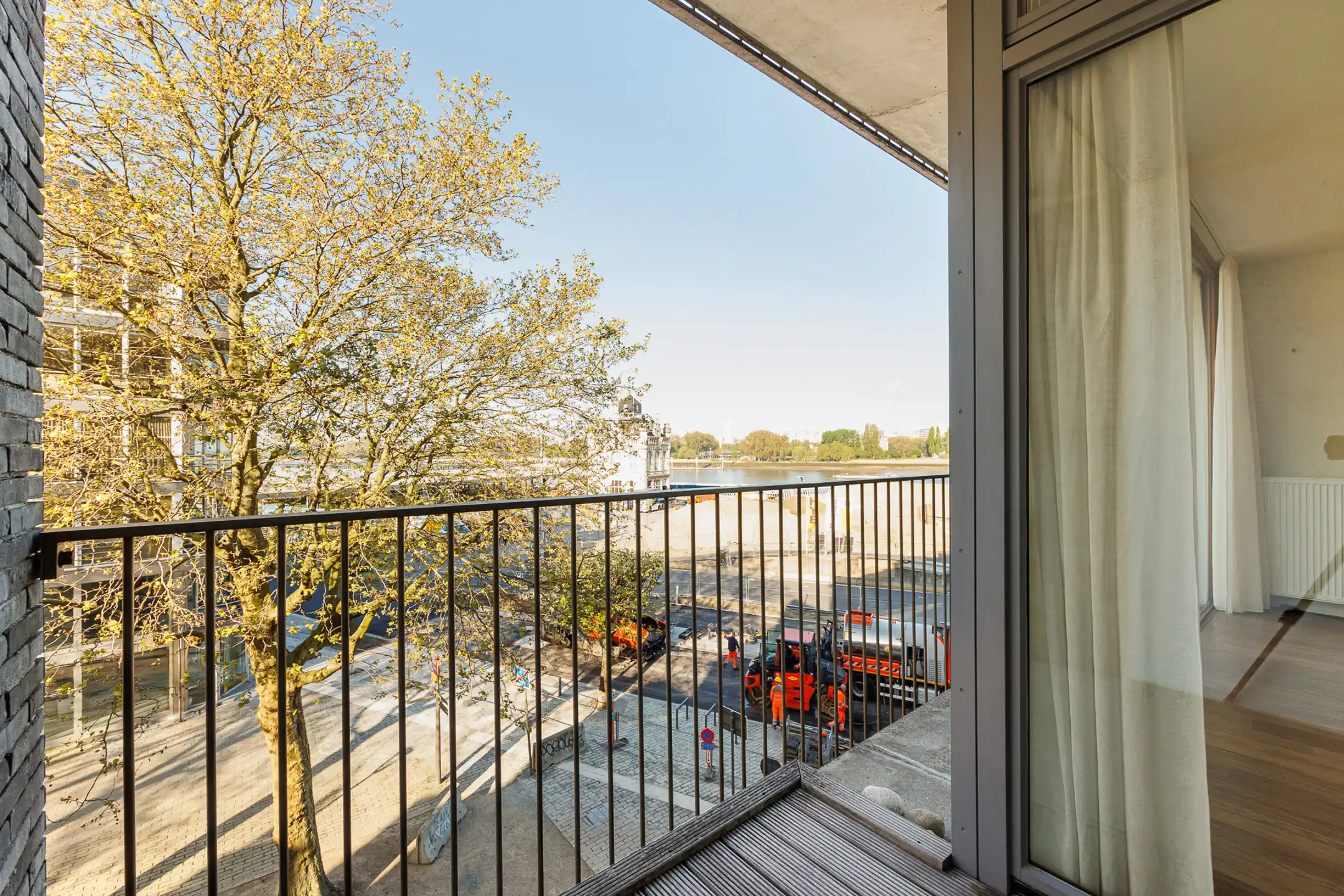 2-slpk app met terras en Scheldezicht op toplocatie foto 6