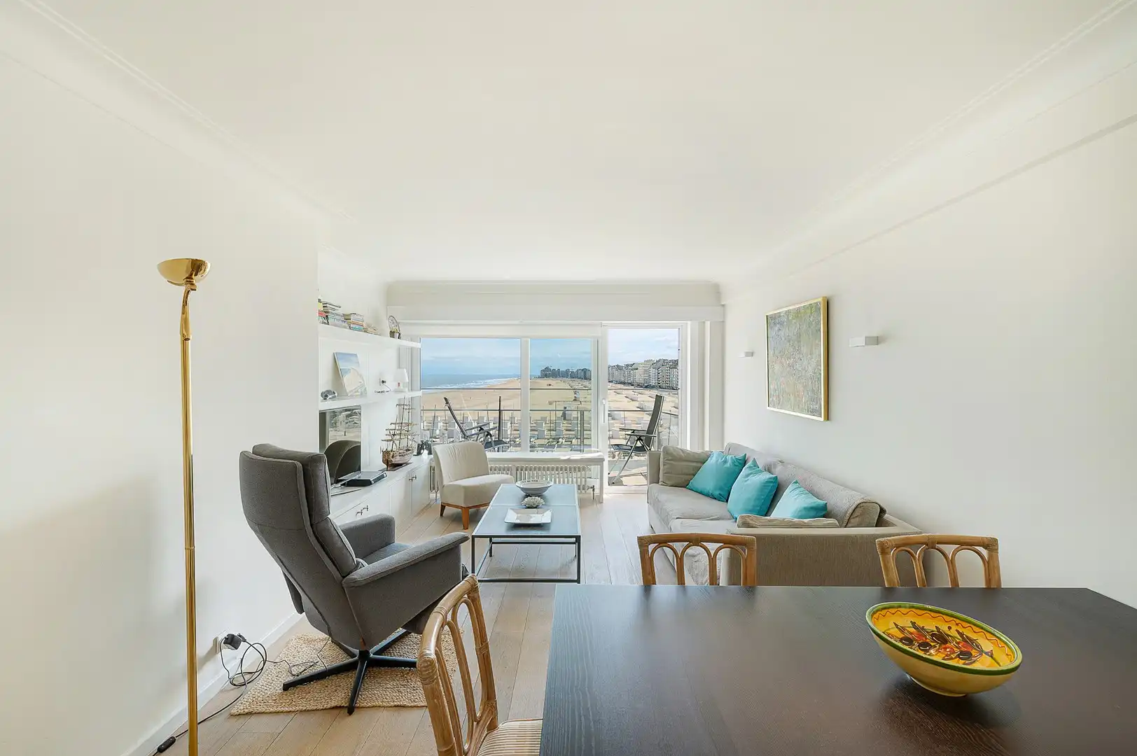 Appartement met frontaal zicht op zee, gelegen aan het Albertstrand. foto 7