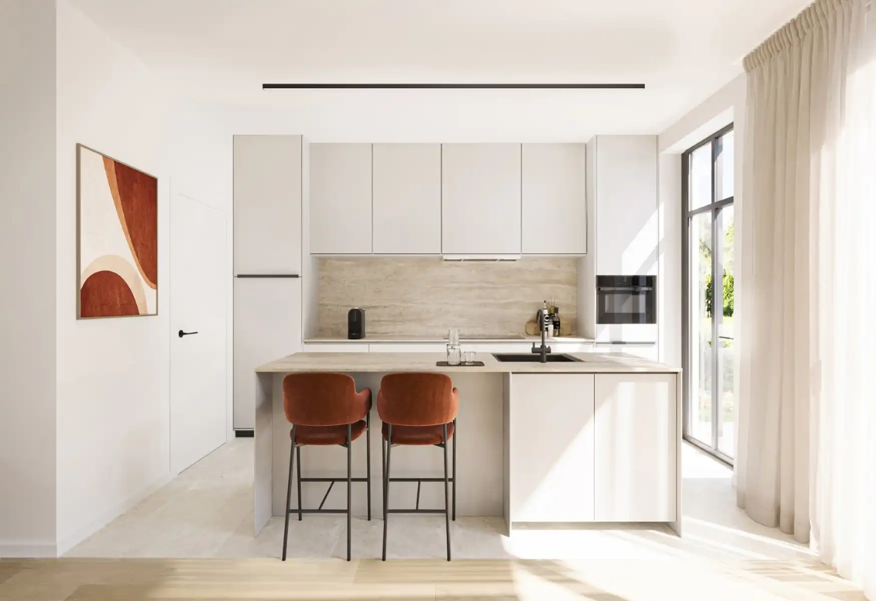 Lot 2 - project Source - halfopen landelijk - 3 slaapkamers foto 6