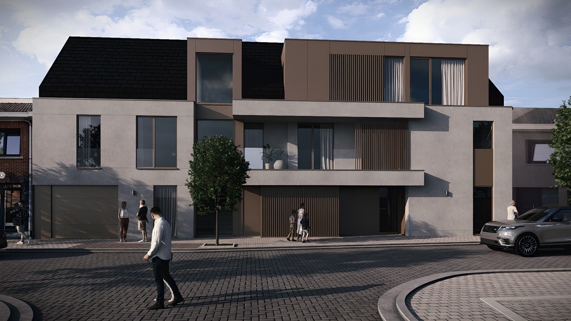 BEN-appartement op eerste verdiep met Z-gericht terras, 6% btw mogelijk. foto {{pictureIndex}}