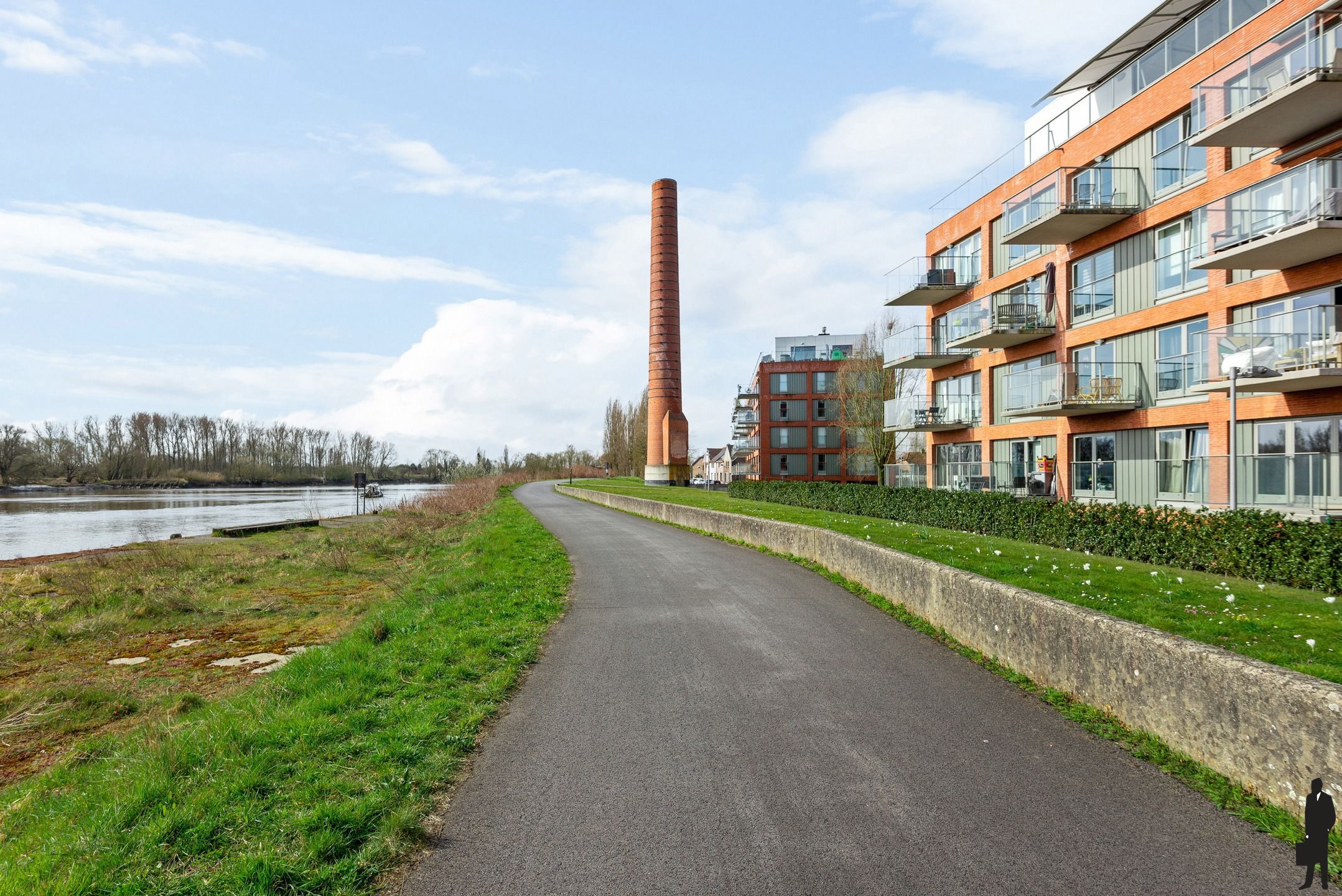 Appartement met 2 slpks en ZO terras met zicht op de Rupel foto 20
