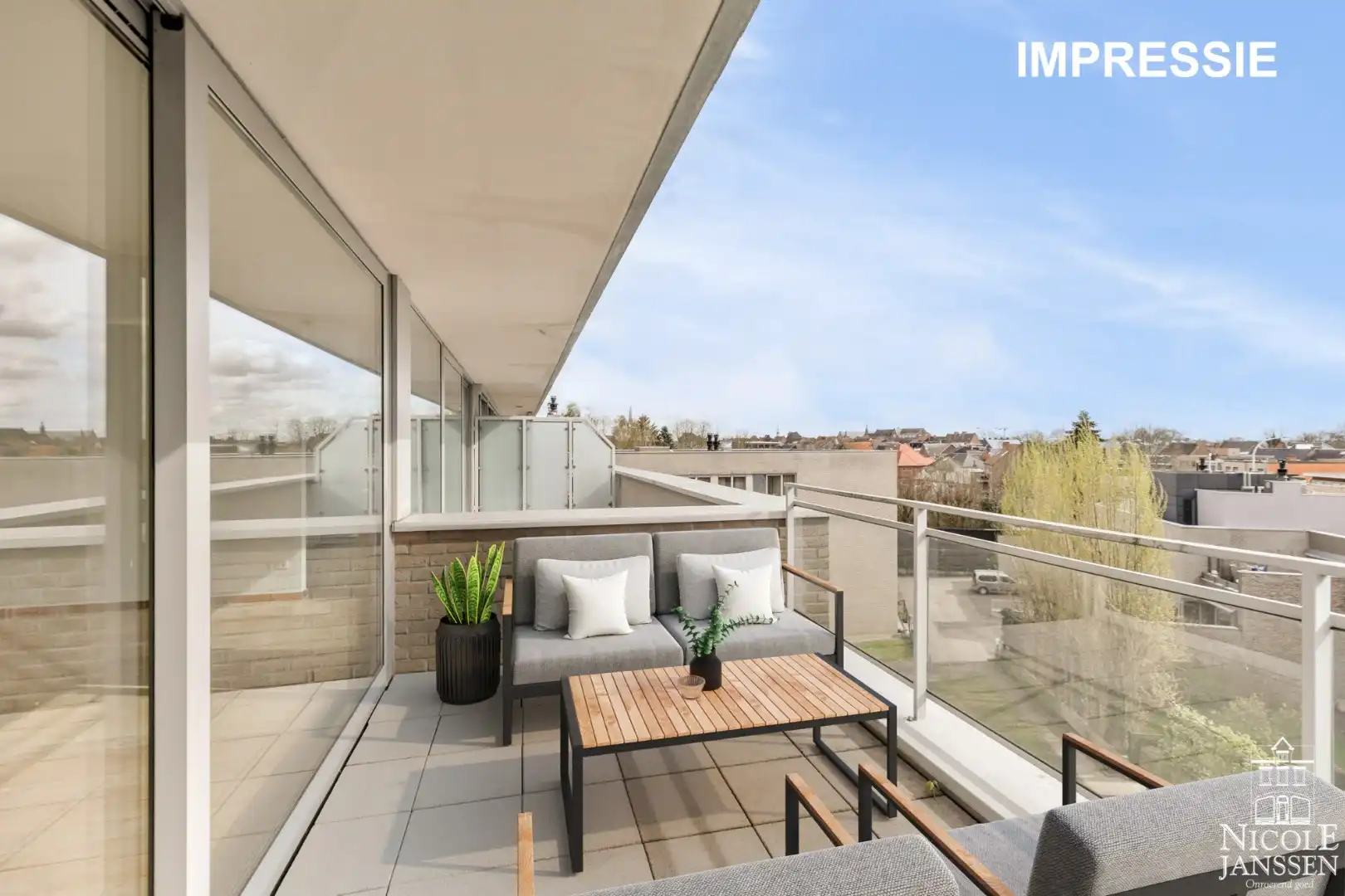 Luxe penthouse op de vierde verdieping met ruime terrassen foto 12