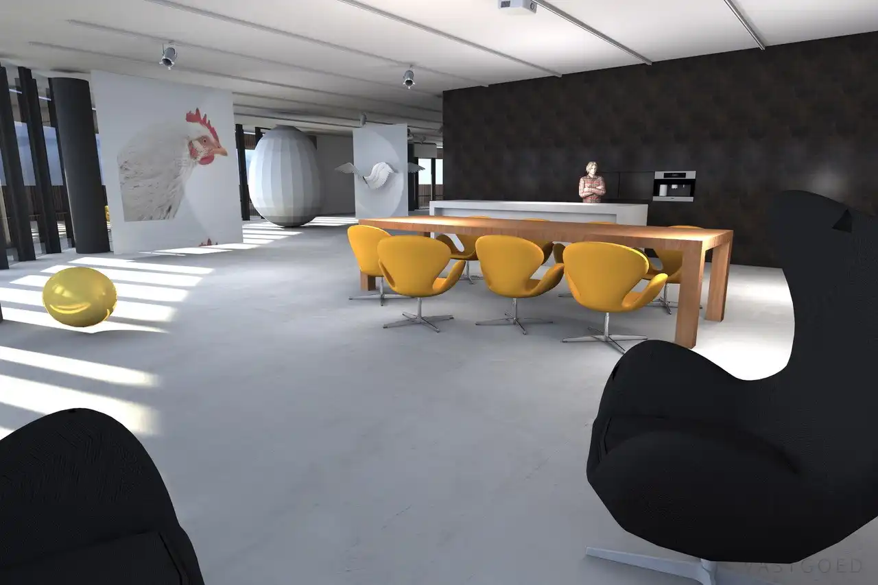 Instapklaar bedrijfsruimte van ca. 420 m² in het Botta-gebouw foto 38