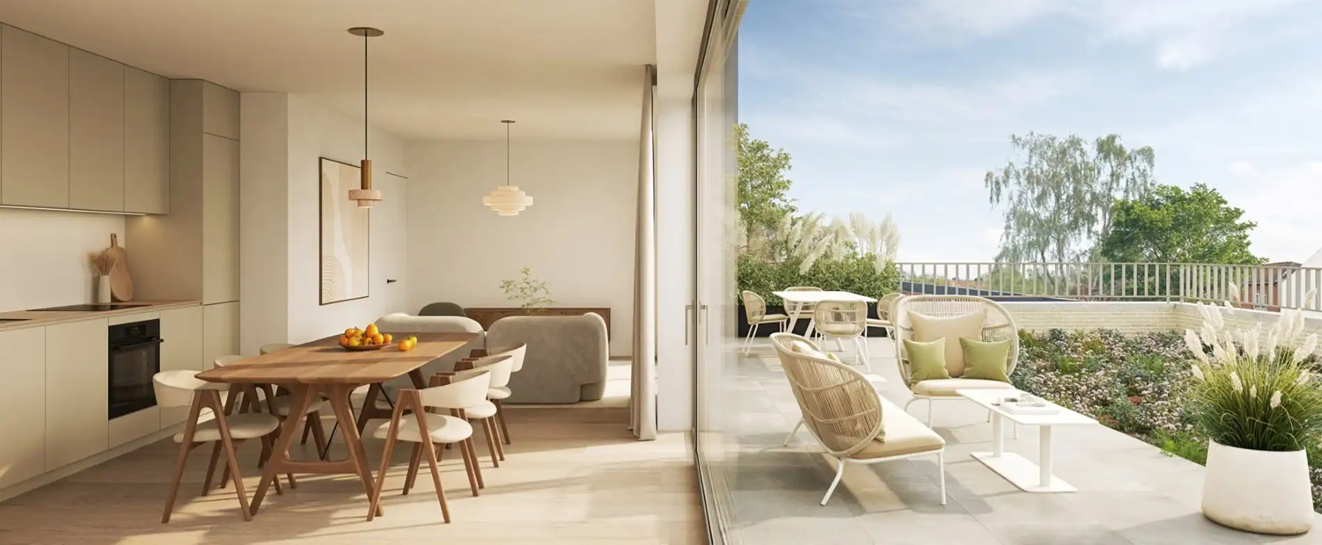 Modern nieuwbouwappartement in het groene Assebroek, op fietsafstand van het centrum van Brugge foto 5