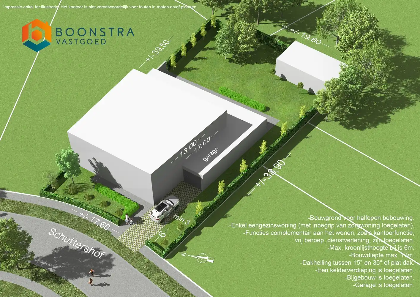 Bouwgrond halfopen bebouwing op perceel van 699 m² te Berlaar foto {{pictureIndex}}