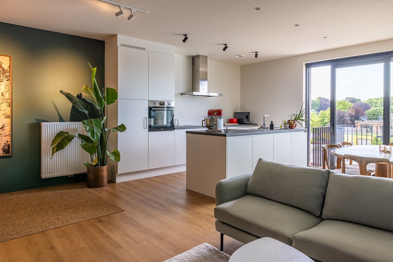 Recent en rustig gelegen appartement met terras in Eksterlaar foto 5