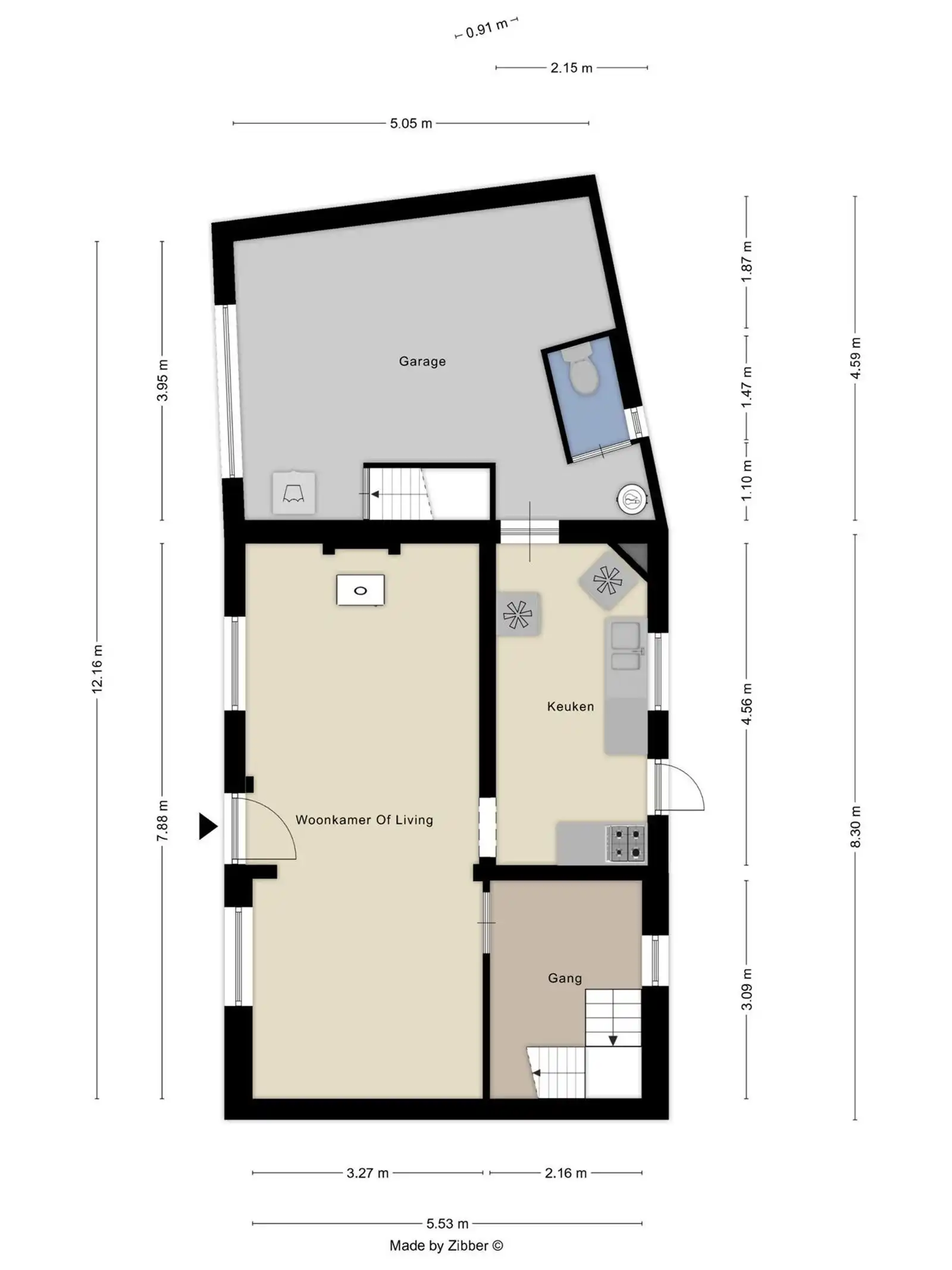 Gezellige, te renoveren, woning met aangename tuin foto 5