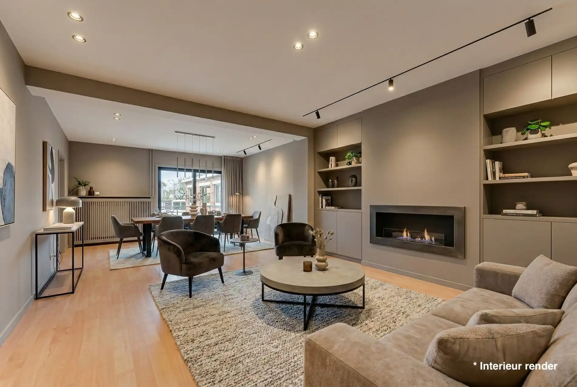 Authentiek pand (°1850) ruim duplex appartement met handelsruimte foto 11