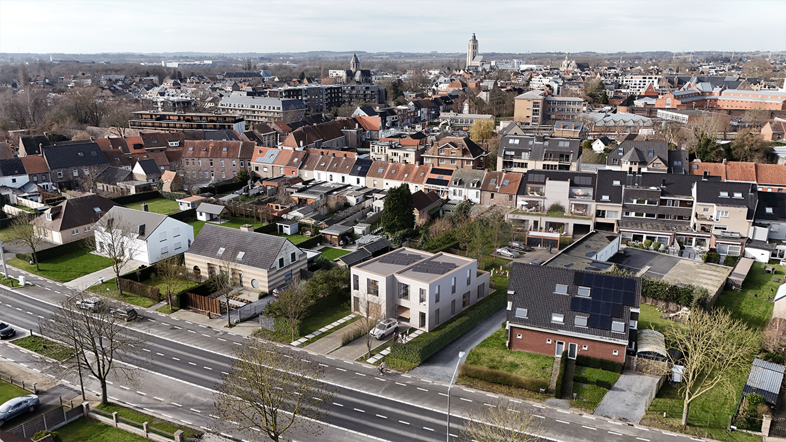 Moderne energiezuinige nieuwbouw woningen foto 3