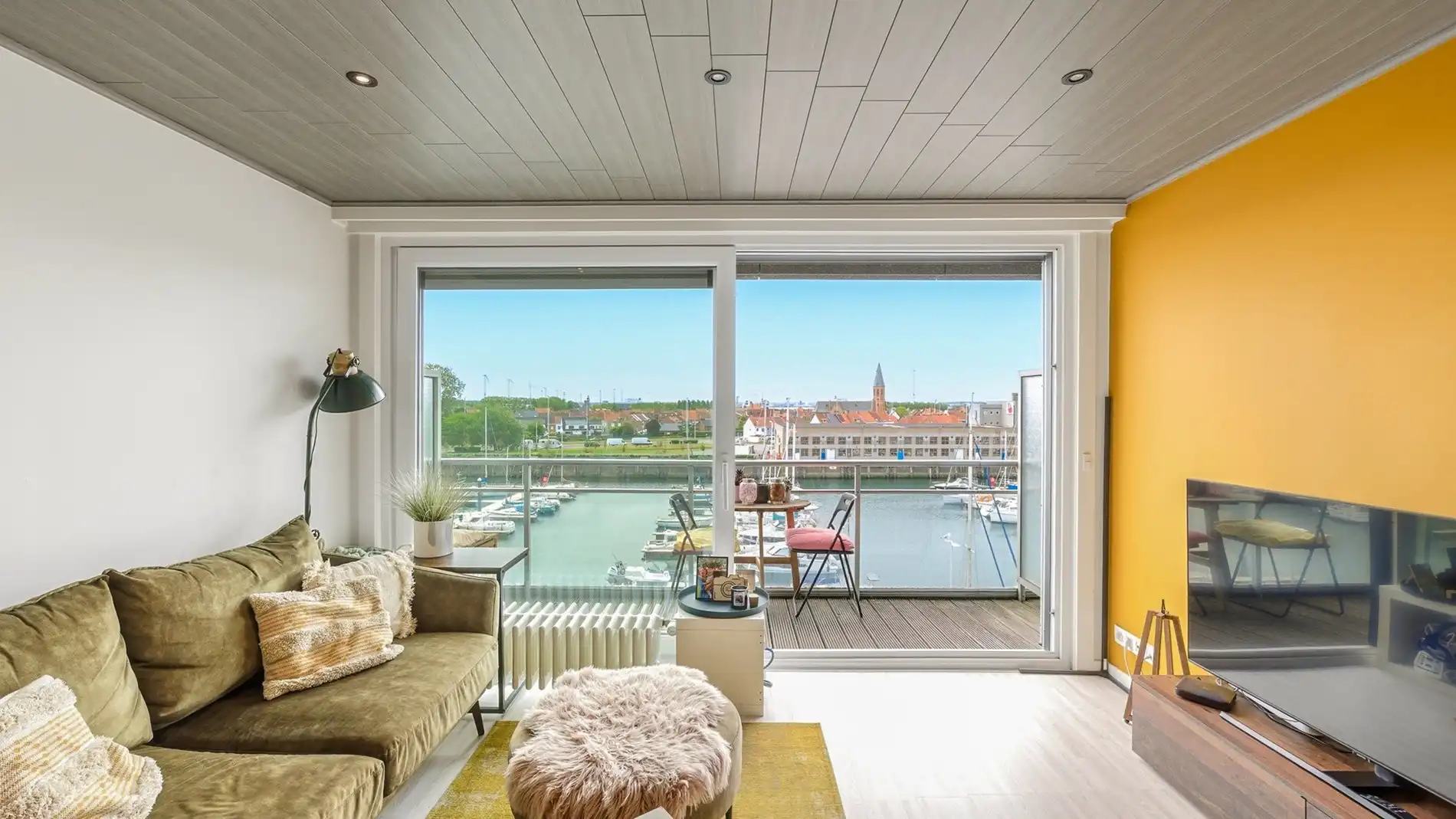 Zonnig appartement met zicht op de zeilboten van Zeebrugge foto 8