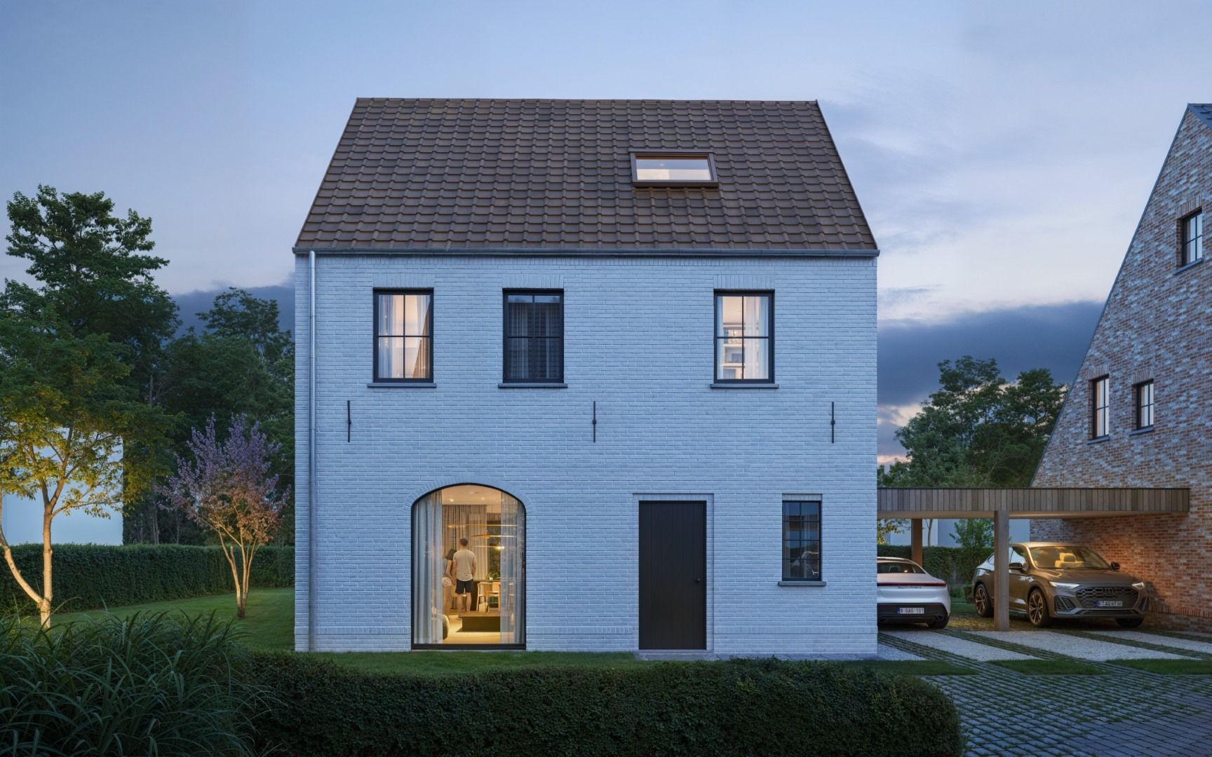 Vrijstaande woning met 4 slpk en grote tuin foto {{pictureIndex}}