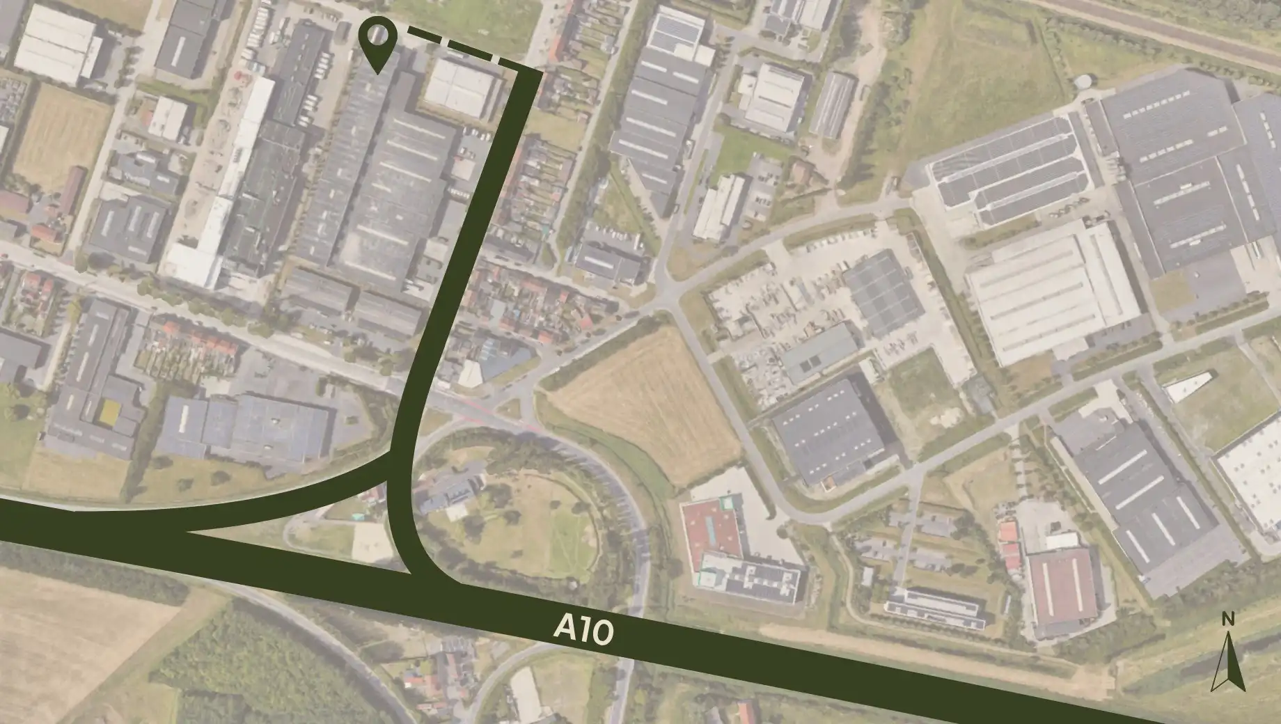 Logistiek magazijn (4.025 m²) op amper 2 min. van de A10 foto 18