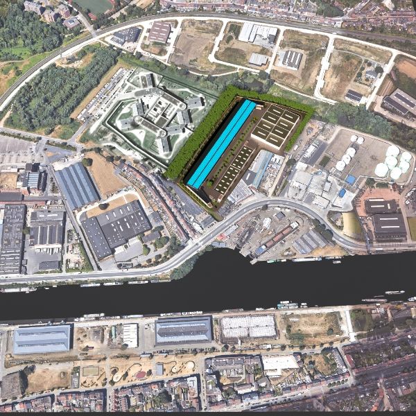 Modern nieuwbouw magazijn met kantoorruimte in Gent foto 15