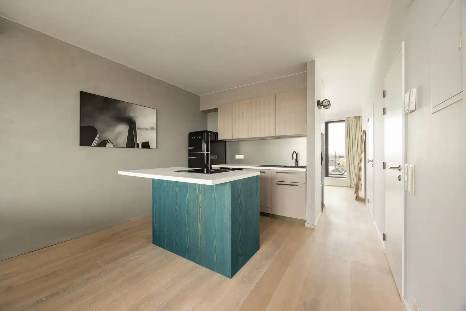 Lumineuze penthouse met giga-terras op absolute toplocatie op 't Zuid te Antwerpen! foto 15