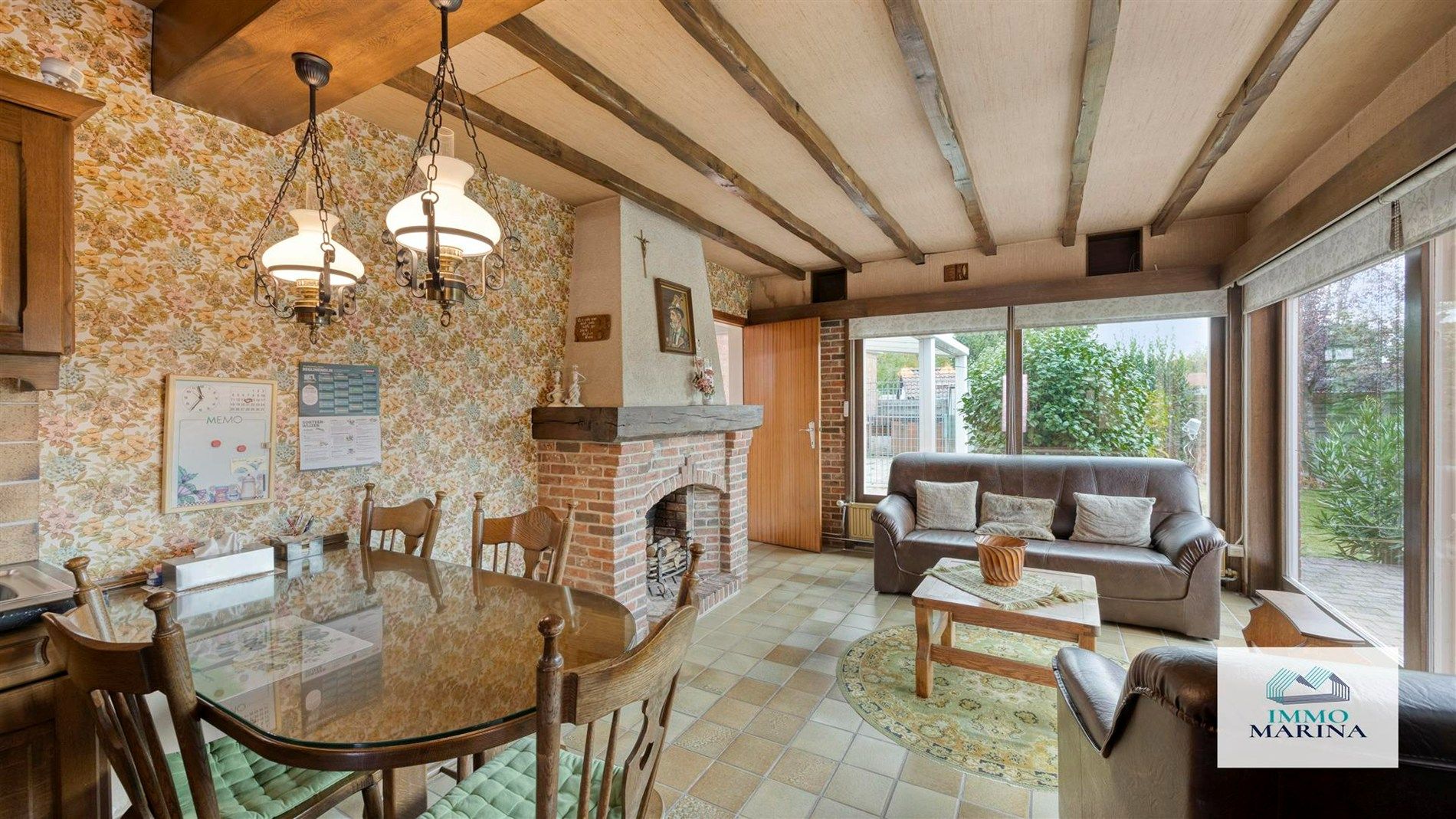 Rustig gelegen woning met tuin, 3 slpks en 2 garages te Begijnendijk  foto 7