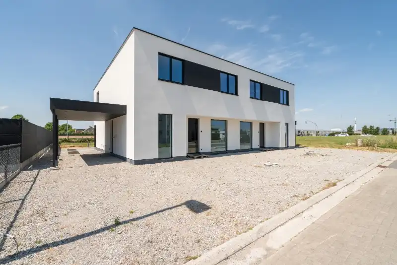 Exclusieve NIEUWBOUW DRIE-GEVELVILLA afgewerkt in duurzame materialen,  3-4 slaapkamers met dressingruimte, domotica en overal massieve eikparket. foto 13