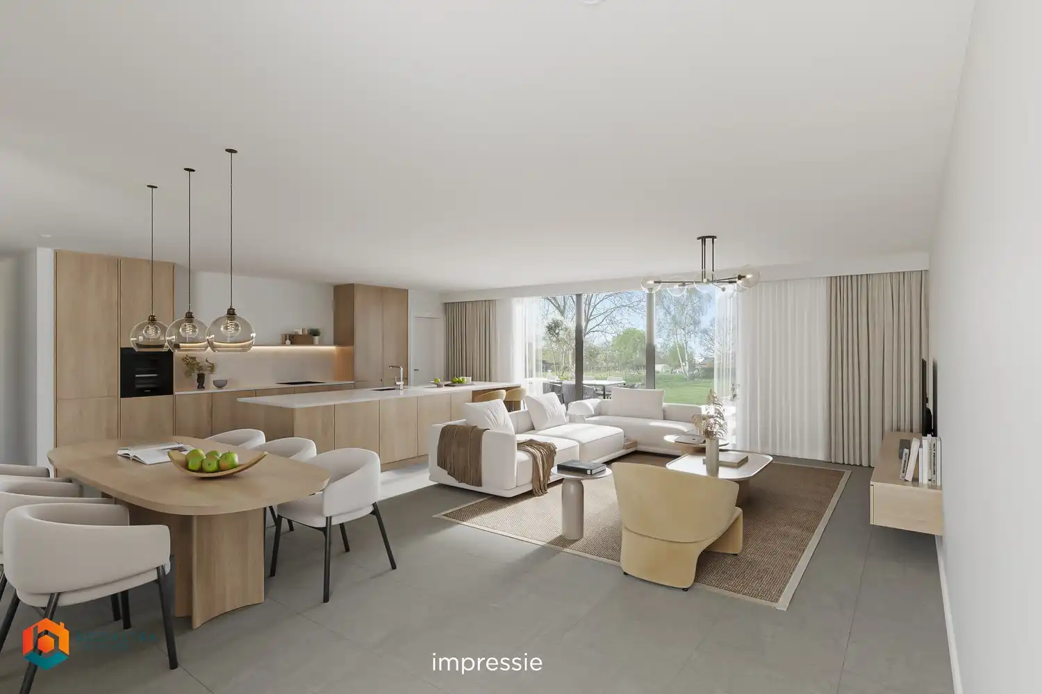 BEN nieuwbouw met 4 slpkrs op 671 m² foto 4