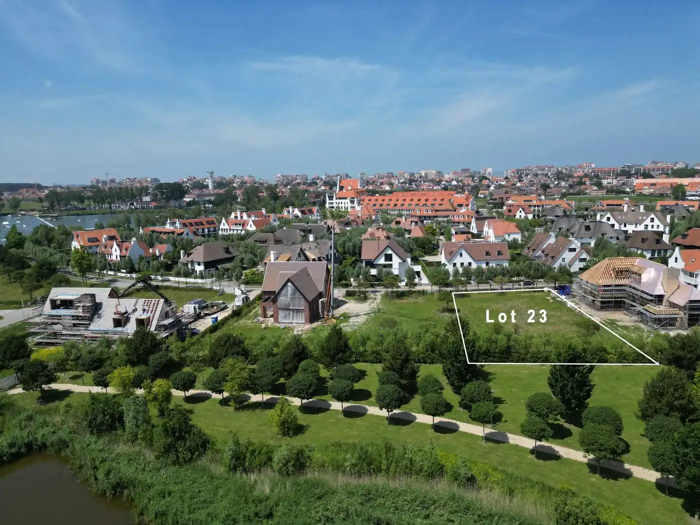 Bouwlot 4.23   -   perceel van 1.273 m² foto 3