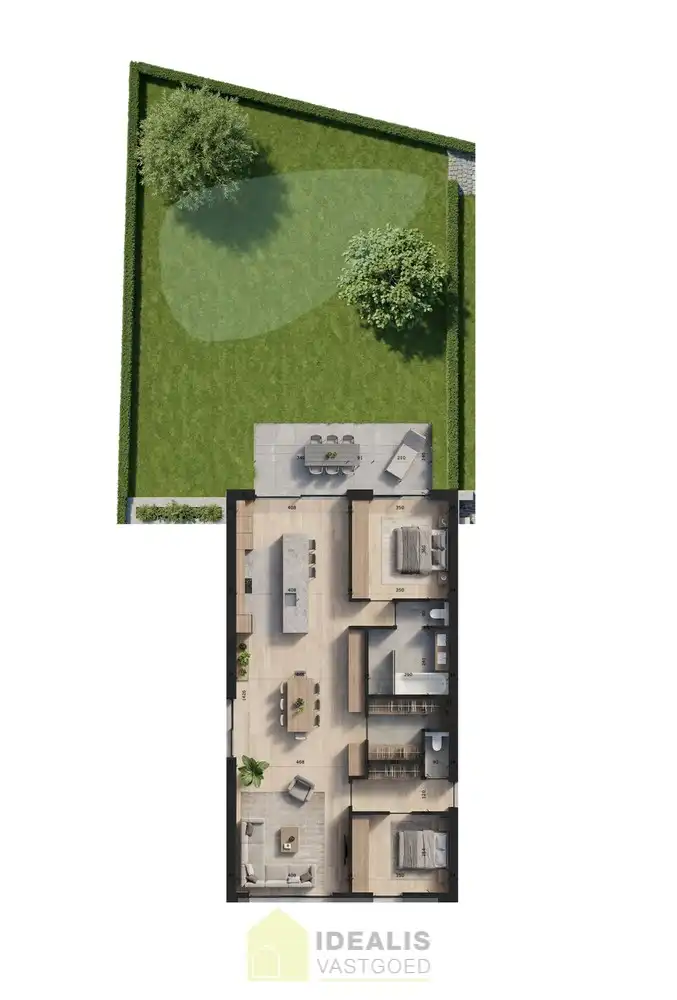 Fantastisch mooi en ruim hoekappartement van maar liefst 123 m², waar licht, ruimte en comfort de uitgangspunten van het ontwerp waren. foto 18