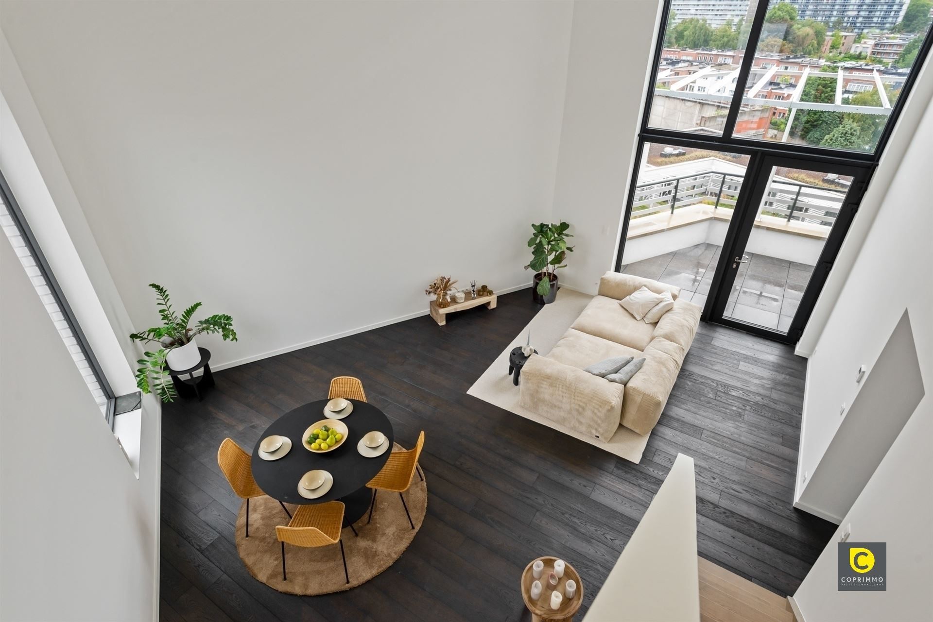 Prachtig duplex-penthouse met huislift en zicht op Antwerpse skyline! foto 1