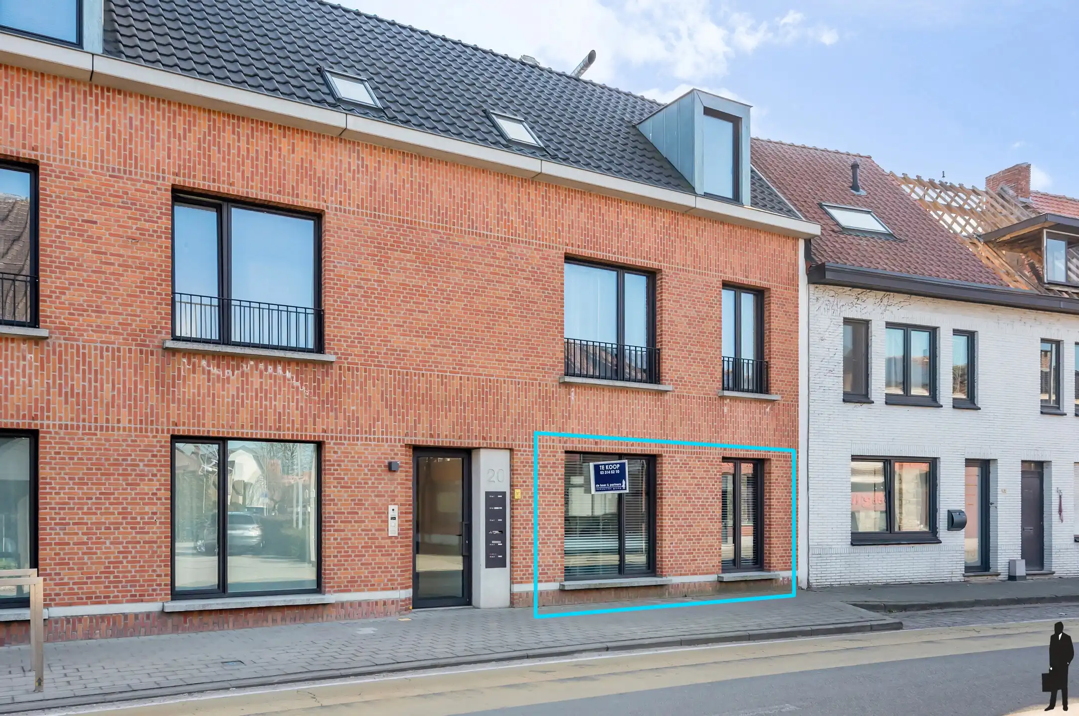 Zeer stijlvol 2 slpk. appartement met 2 staanplaatsen en berging te Hoogstraten - Meer! foto 17