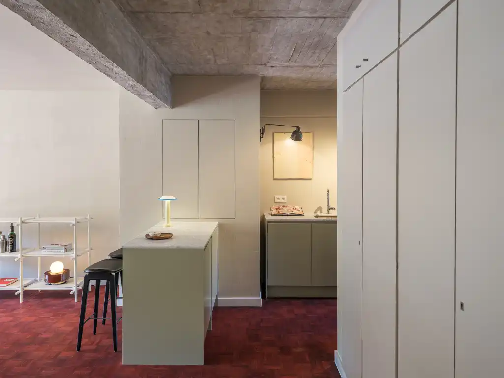 Stijlvol gerenoveerd appartement met twee slaapkamers en terrassen aan het Zuidpark foto 2