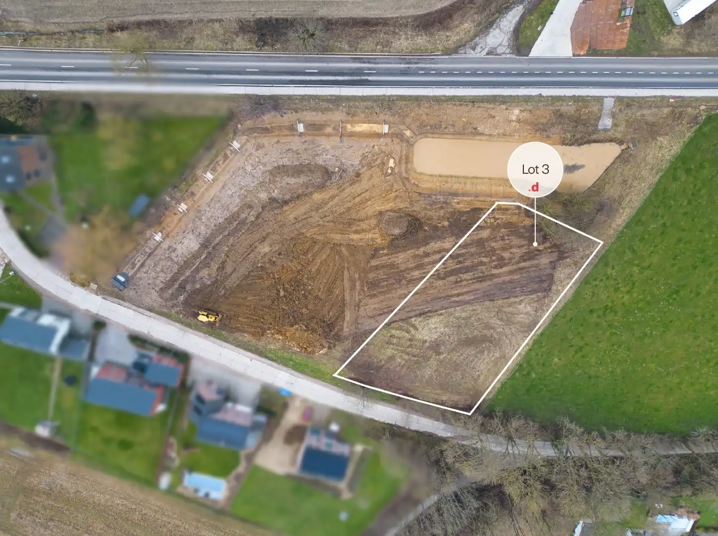 Exclusieve villabouwgrond te koop in Chaumont-Gistoux foto 3