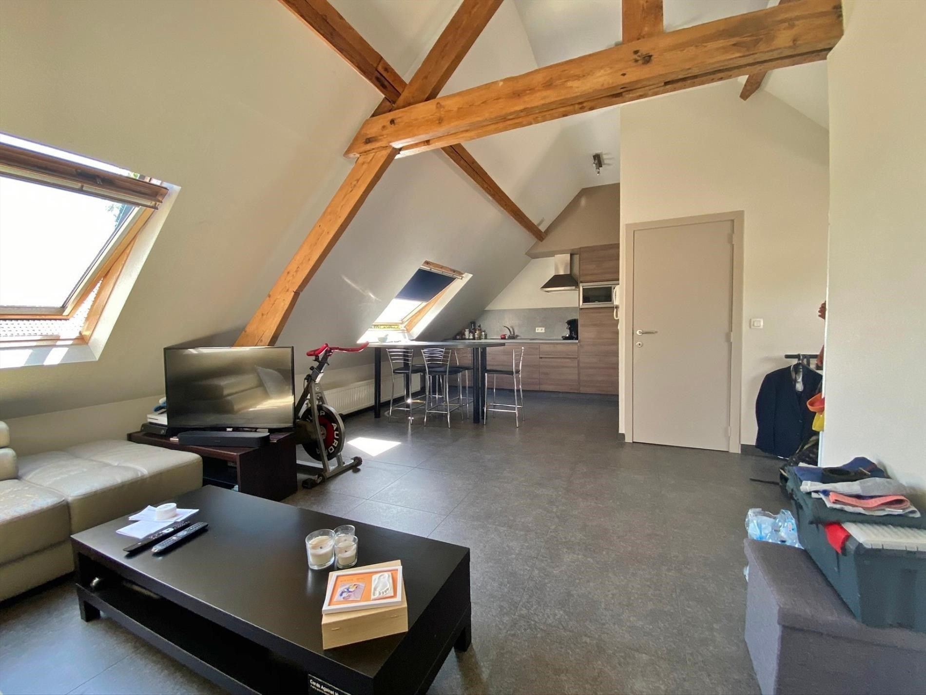 Vernieuwd, bemeubeld dakappartement nabij het centrum en station. foto 3