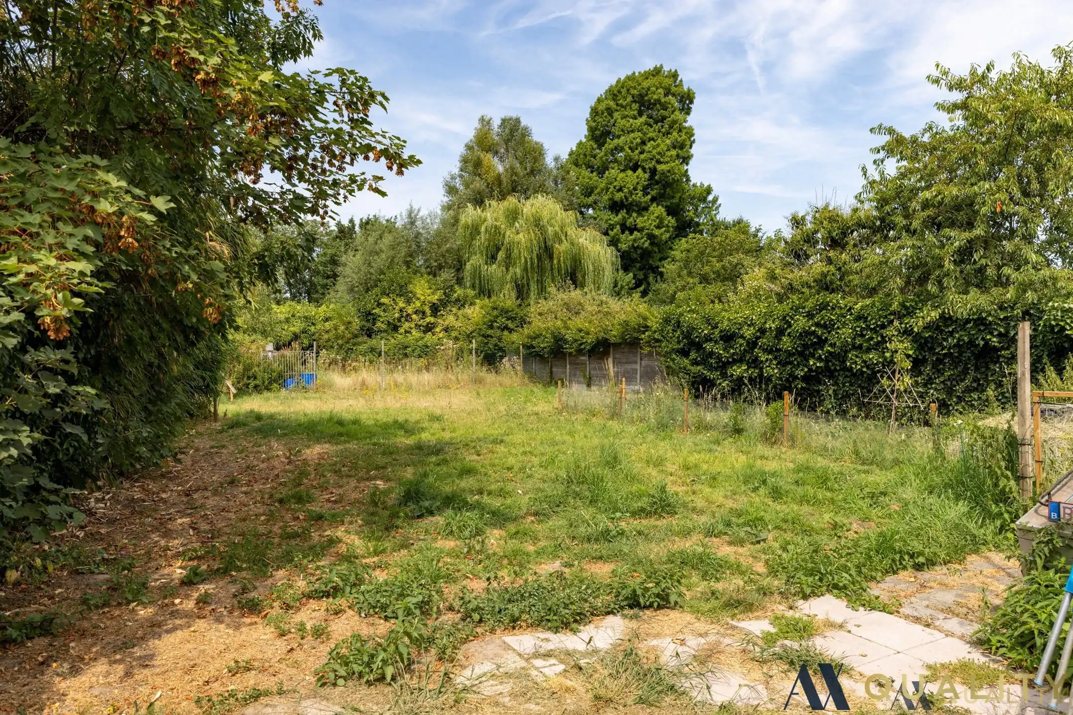 Te renoveren gesloten bebouwing met garage, ruime tuin en groenzicht in Oppuurs foto 23
