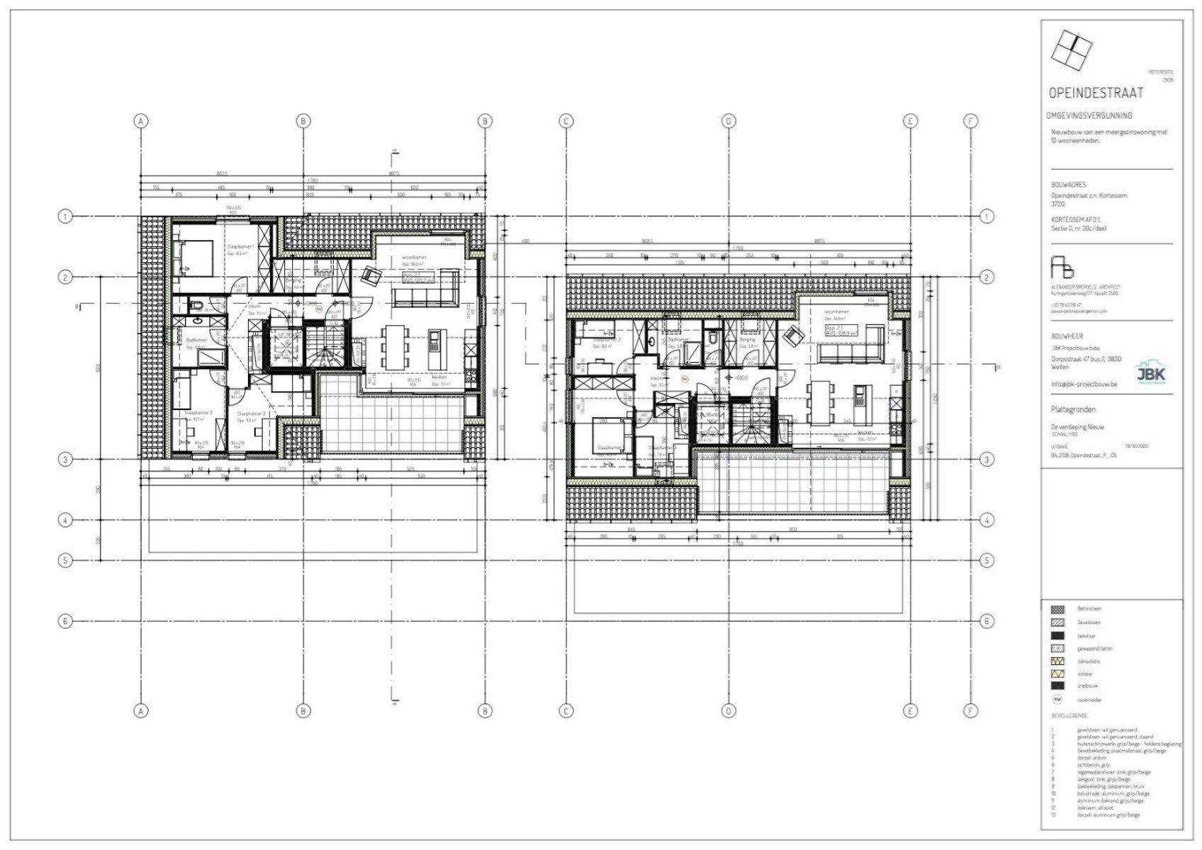 Residentie Van Bellis: Nieuwbouwappartement op de eerste verdieping met 2 slaapkamers in Kortessem, 90 m² bewoonbare oppervlakte en terras van 28 m² inclusief ondergrondse parkeerplaats en berging. foto 7