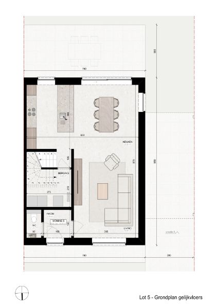 Energiezuinige halfopen nieuwbouwwoning met carport foto 3
