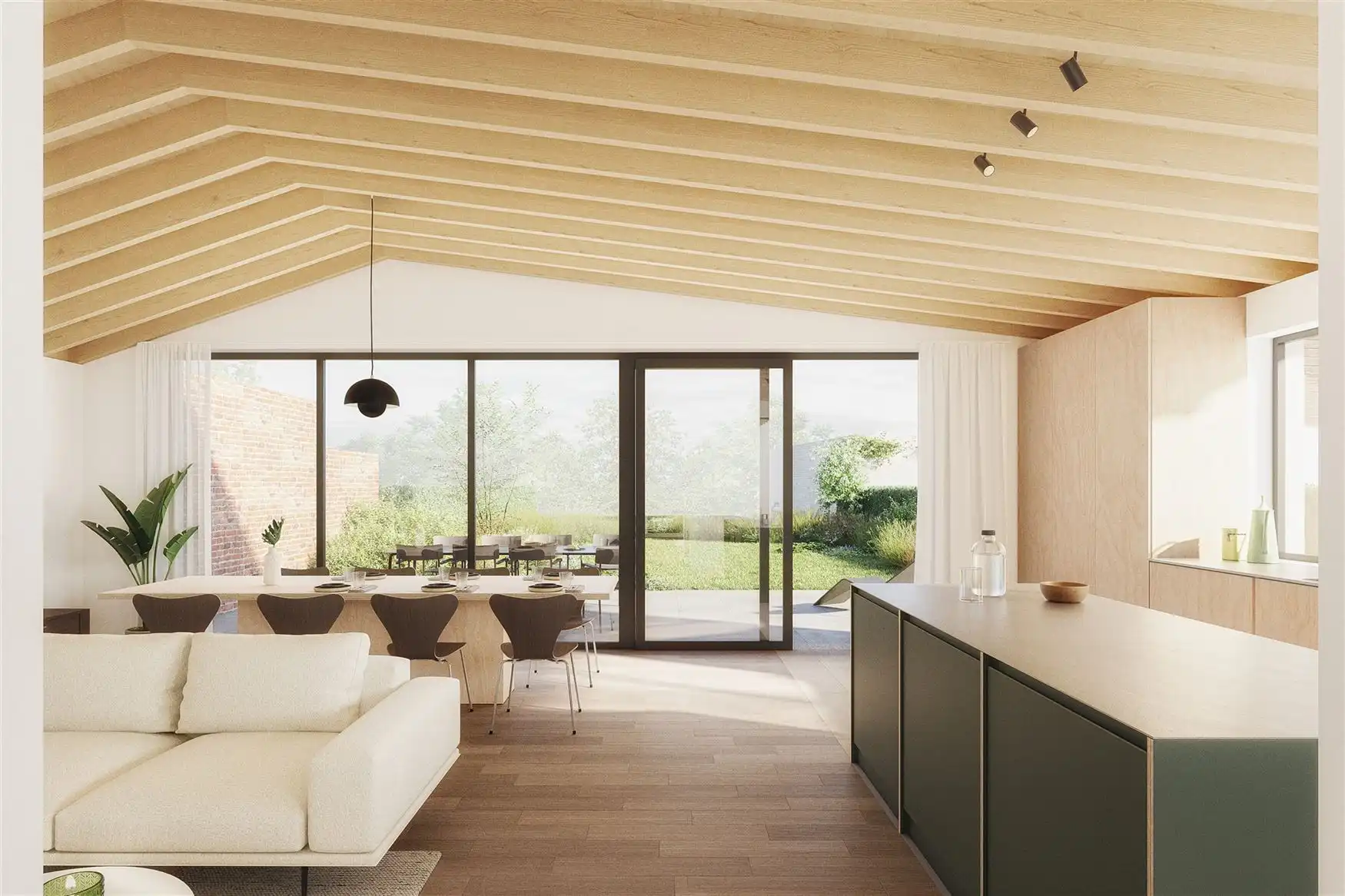 Stijlvol gerenoveerde woning met tuin in Sint-Martens-Latem foto 4