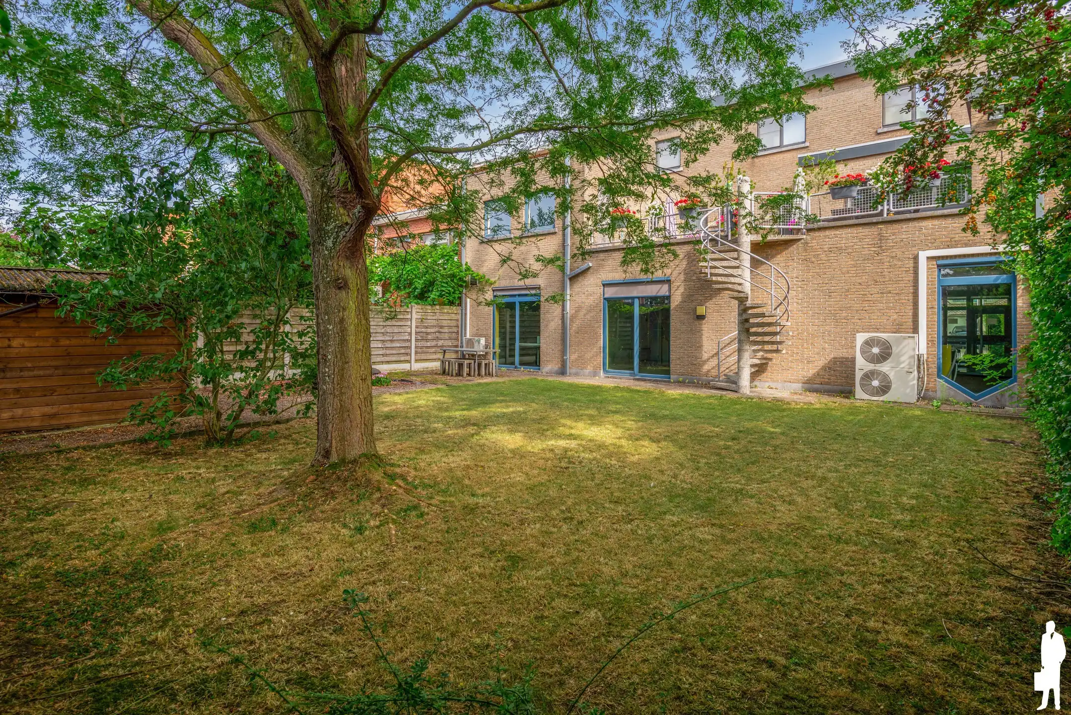 Ruim duplex app met 5 slpks, terras + privatieve tuin foto 26