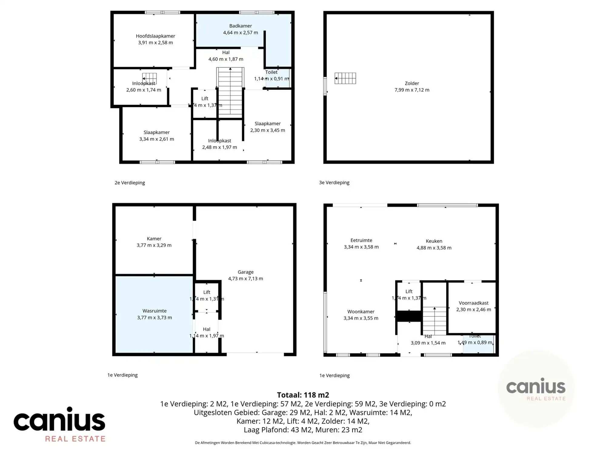 STIJLVOLLE, ENERGIEZUINIGE WONING MET LIFT, 3 SLAAPKAMERS EN PRACHTIGE TUIN NABIJ CENTRUM LANDEN foto 33