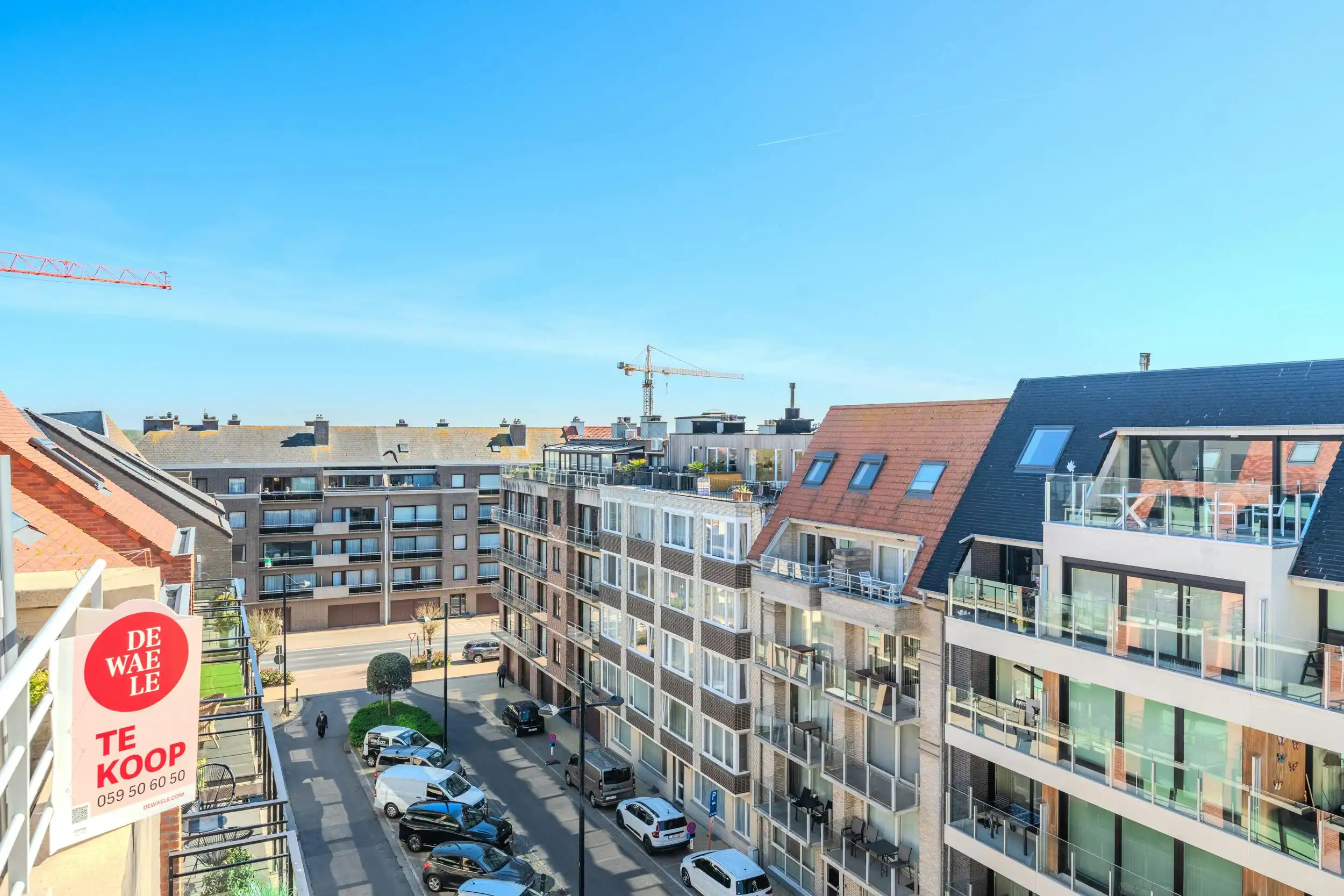 Prachtig appartement met ruime terrassen en zijdelings zeezicht! foto 14