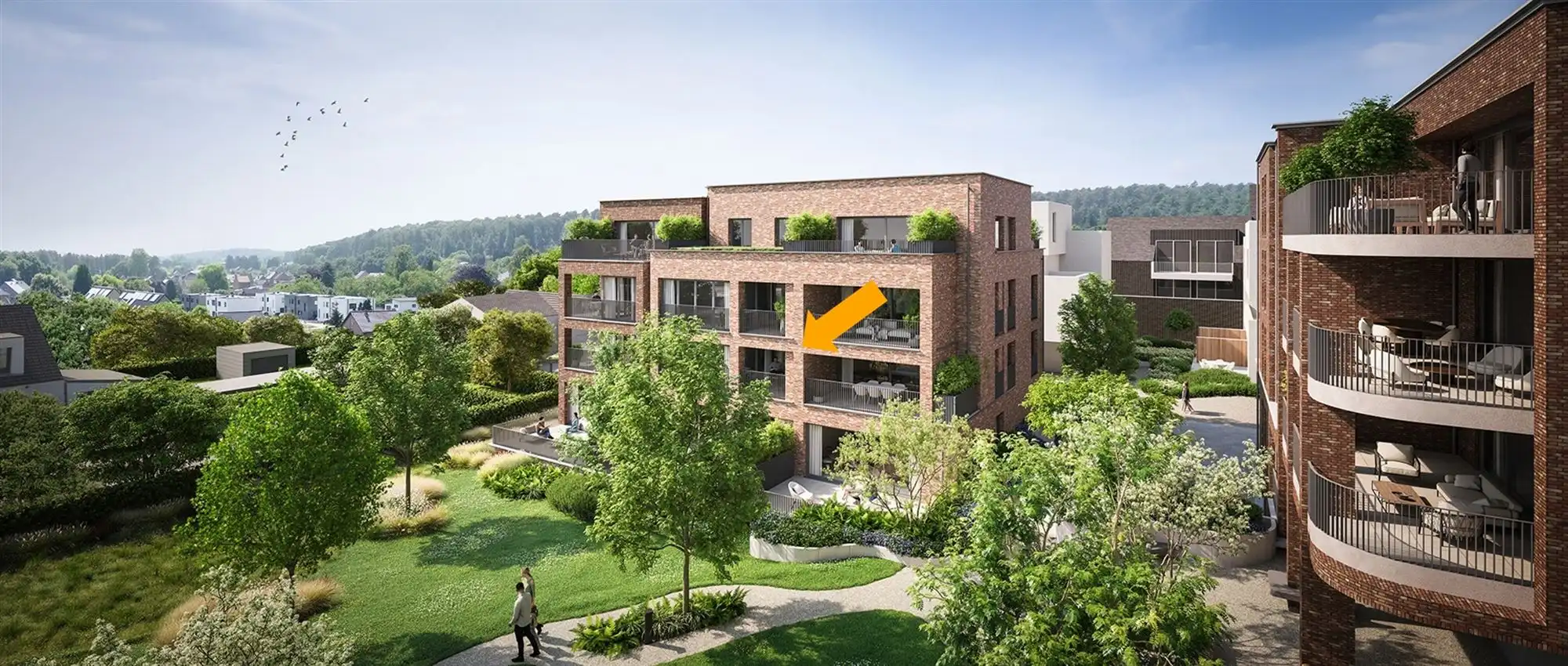 Doordacht ingedeeld éénslaapkamer appartement foto {{pictureIndex}}