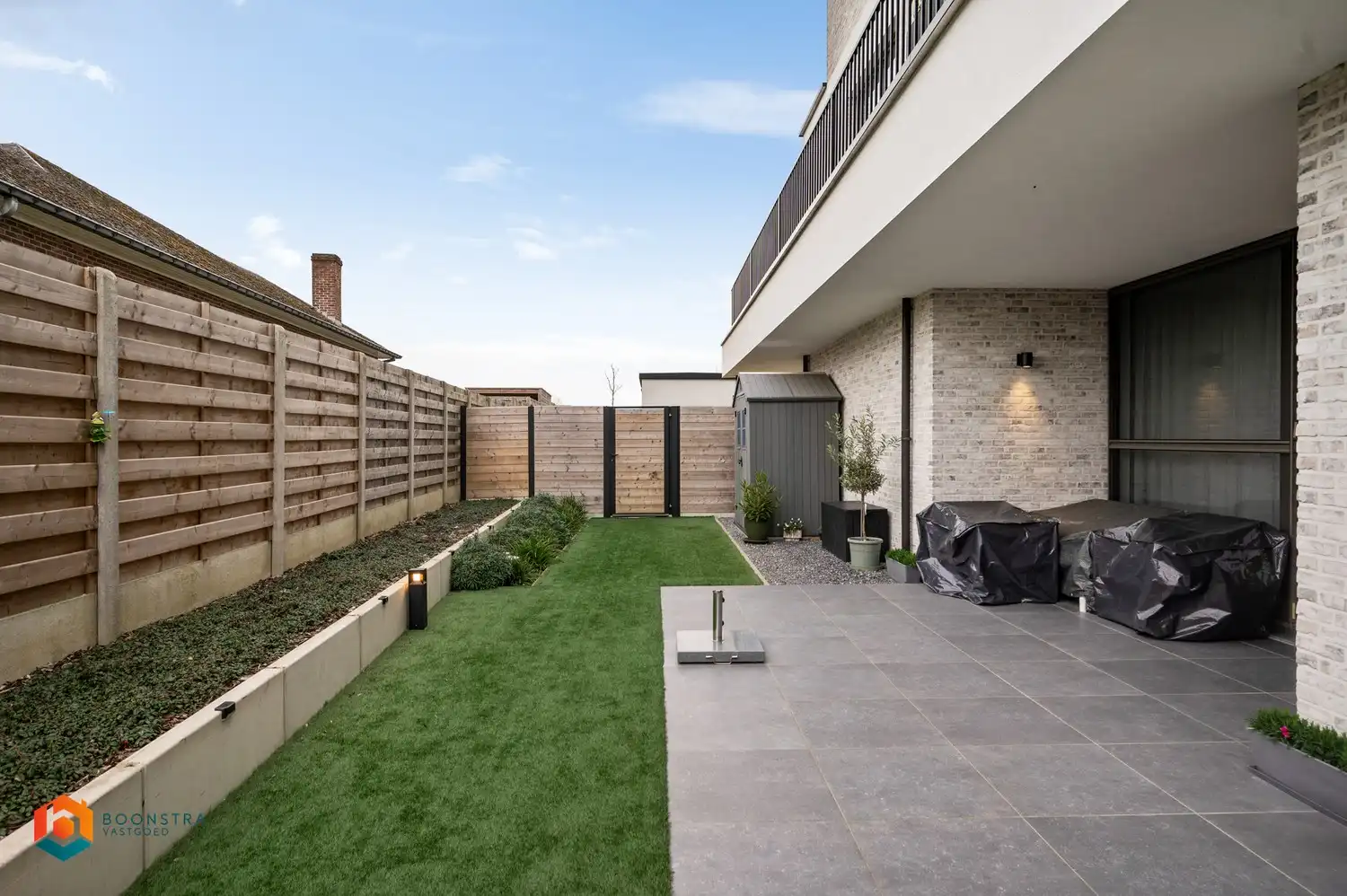 Ruim, energiezuinig gelijkvloers appartement met 2 slaapkamers en tuin foto 23