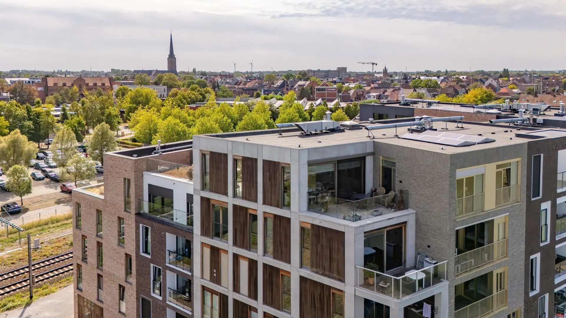 Prachtig penthouse met 3 slaapkamers en adembenemend uitzicht in Izegem foto 6