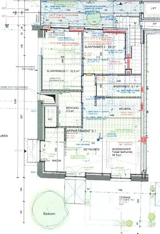 ENERGIEZUINIG APPARTEMENT - GELIJKVLOERS MET TERRAS foto 13