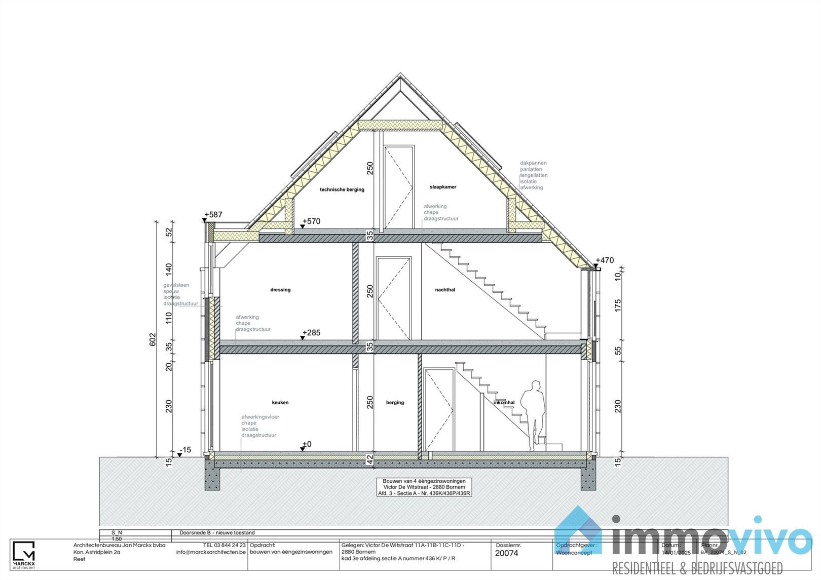 Nieuwbouw casco woning met 4 slpk's en tuin foto 9