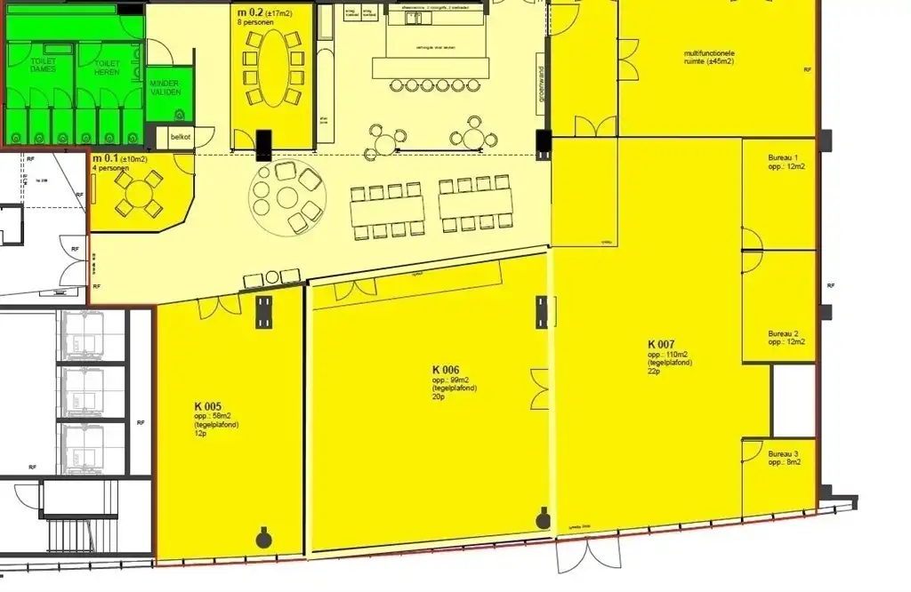 Kantoren in het Meetdistrict in Planet Group Arena foto 17