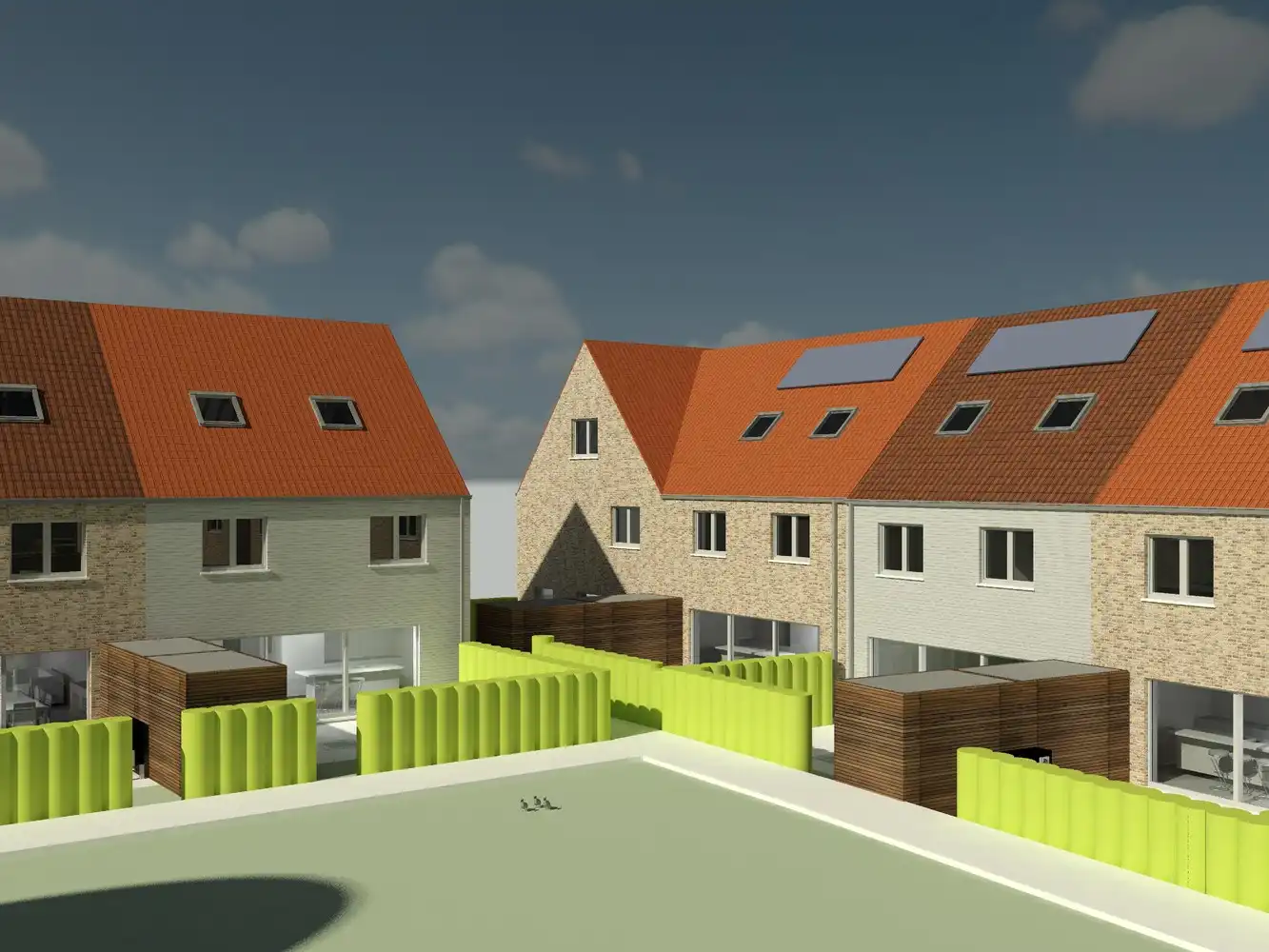 BEAUVOORDE: Woonomgeving De Lelie: 18 nieuwbouwwoningen in het landelijke en historische Beauvoorde - REEDS 7 VERKOCHT! foto 13