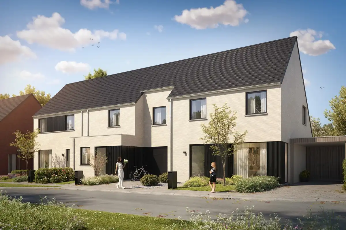 Energiezuinig wonen op een toplocatie in Oedelem foto {{pictureIndex}}