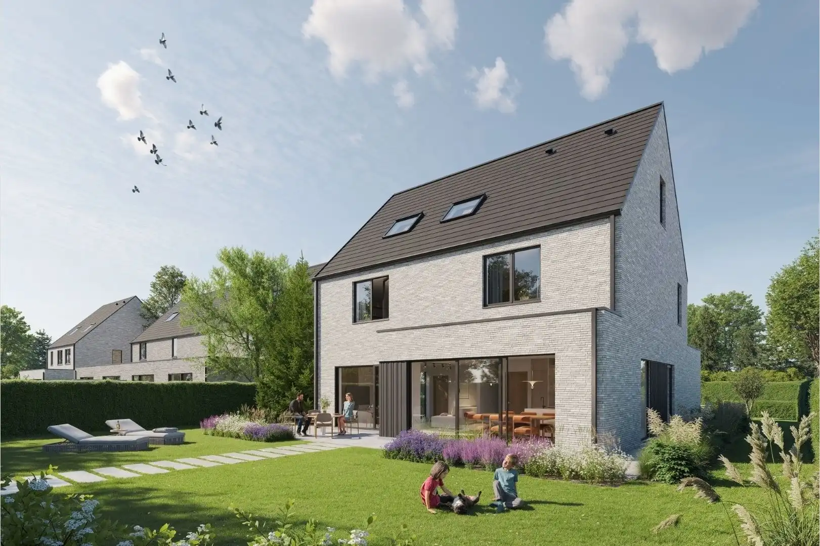 Vier ruime nieuwbouwwoningen in Rumst foto 3