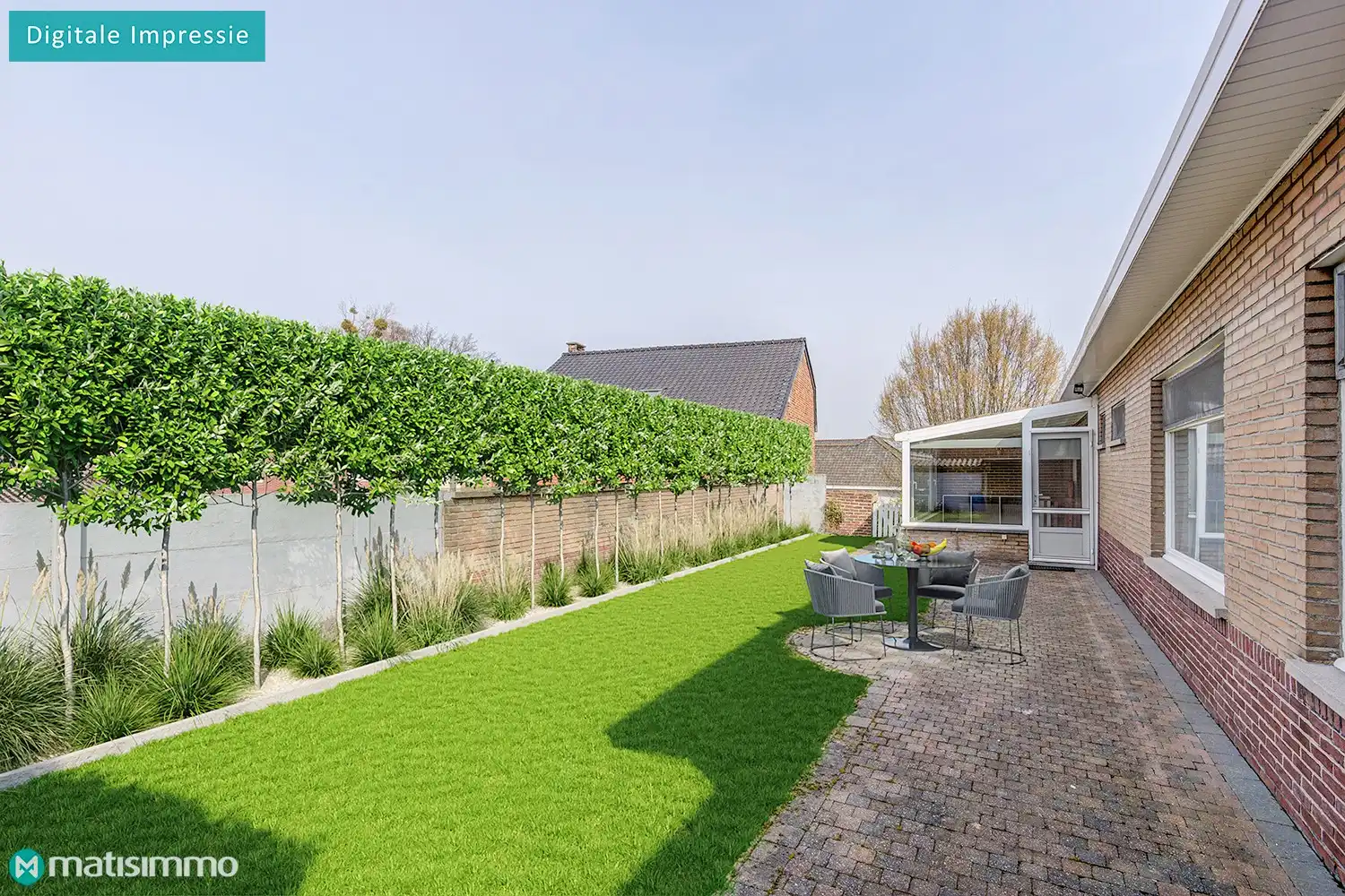 GEZINSWONING MET VIER SLAAPKAMERS IN LANDELIJKE OMGEVING TE GENOELSELDEREN (RIEMST) foto 28