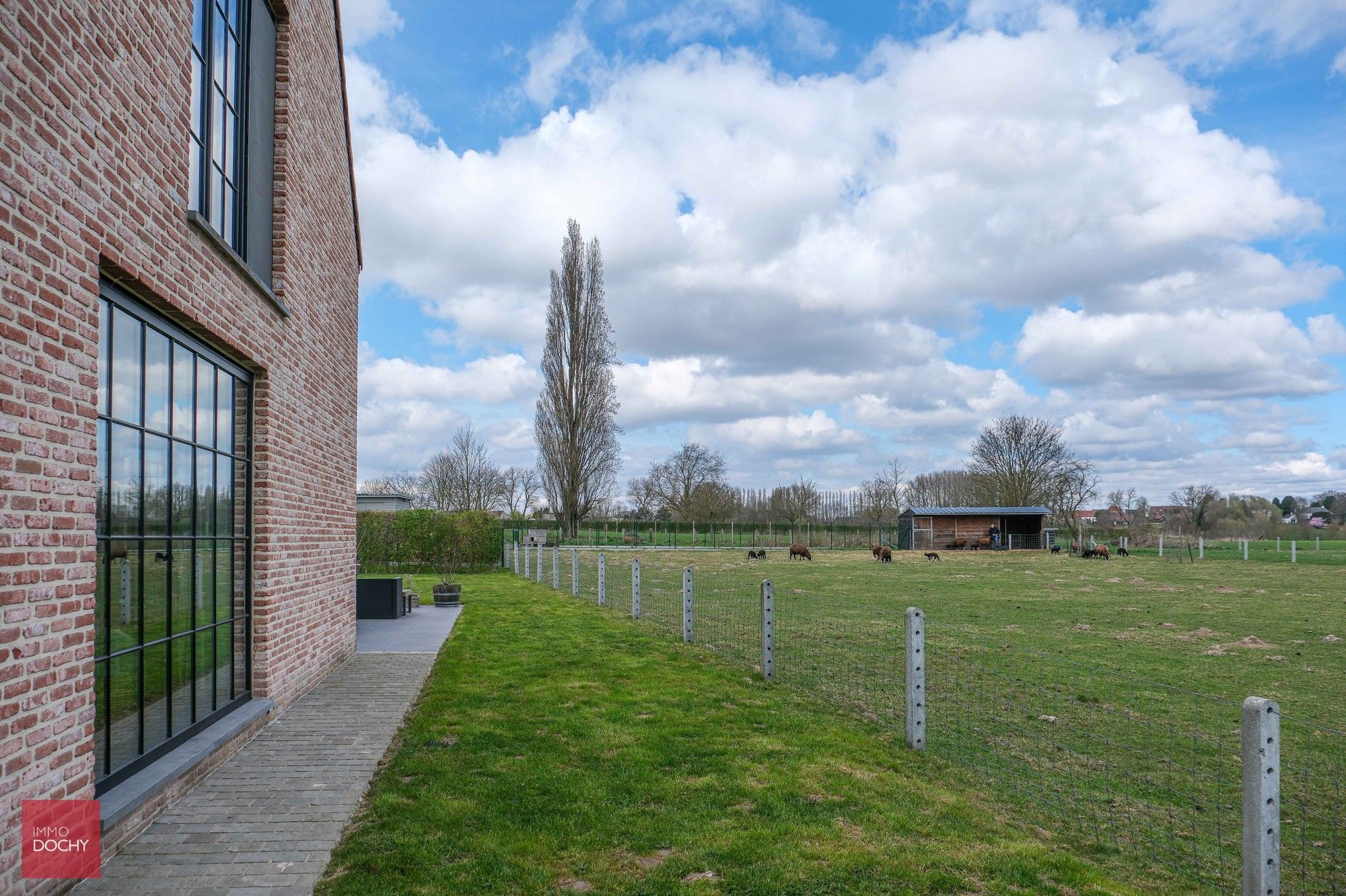 Recent gebouwde villa met prachtig landelijk zicht nabij centrum Wannegem foto 12