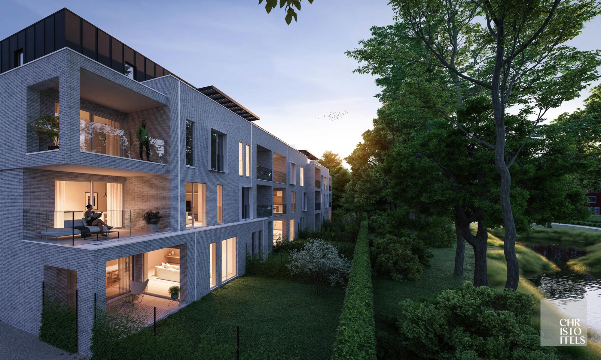 Exclusief wonen in Genk, villa-appartementen met een parktuin foto 6