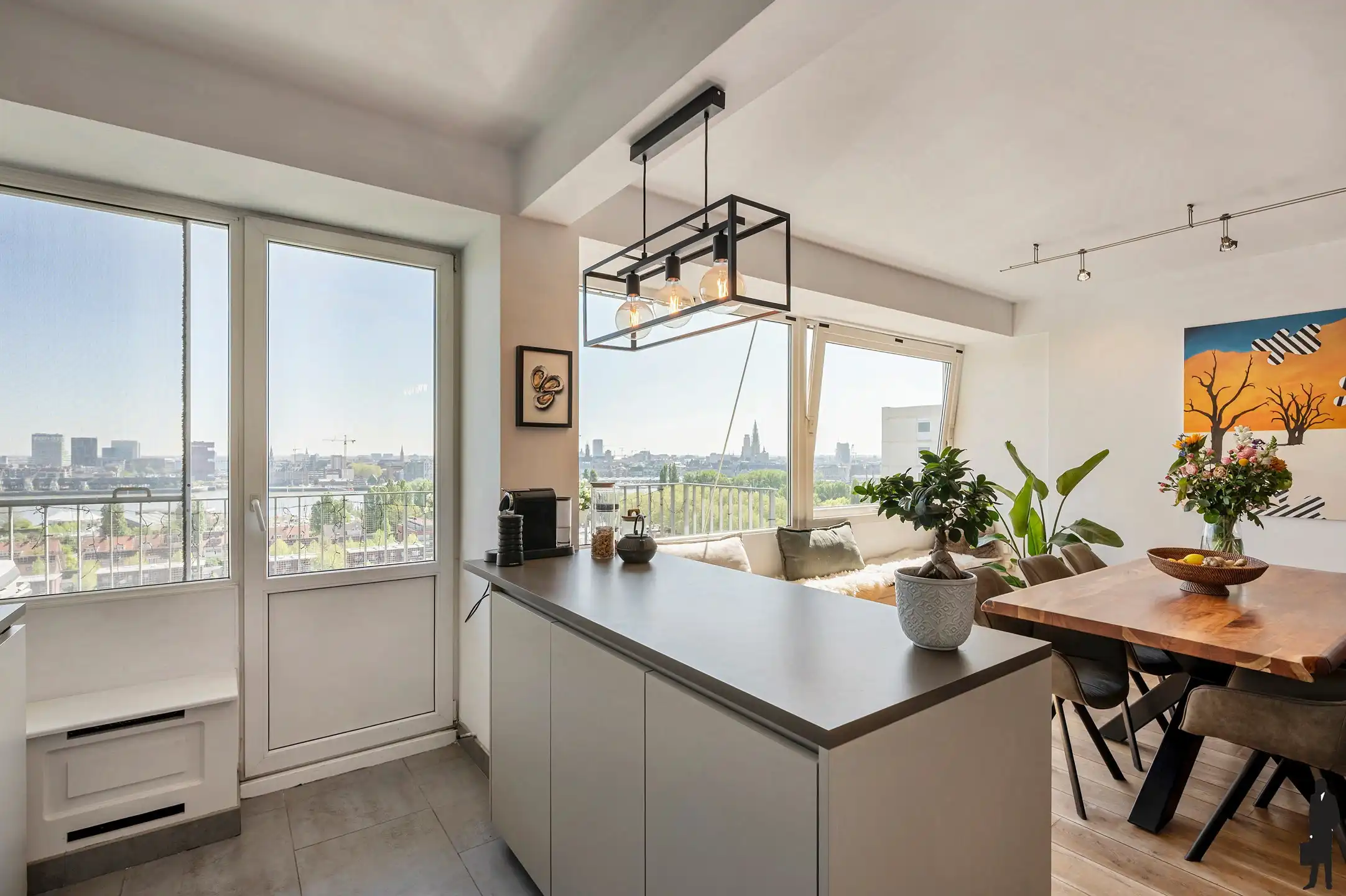 Instapklaar wonen met panoramisch uitzicht over Antwerpen en de Schelde foto 8
