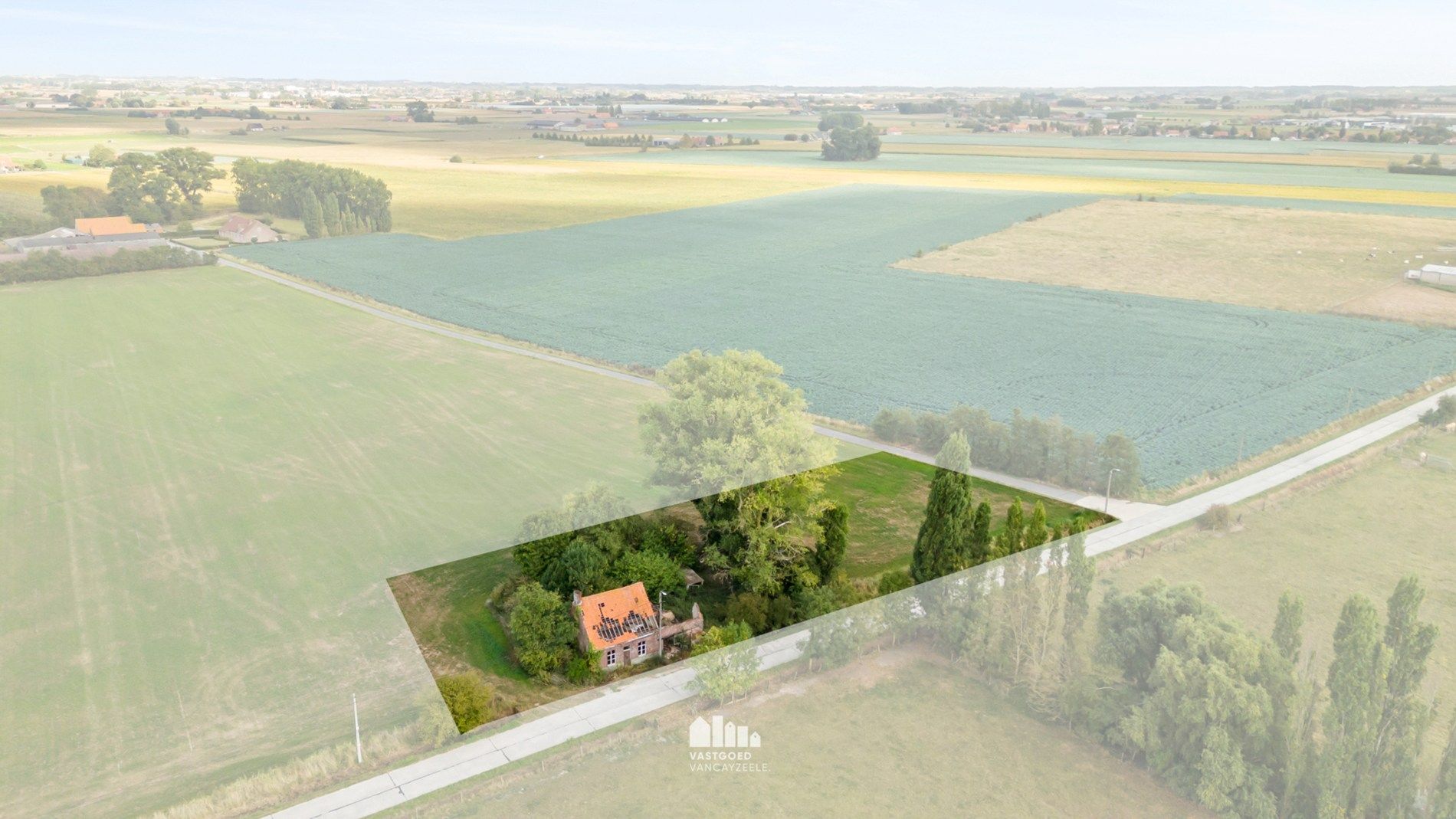 Perceel bouwgrond op rustige ligging in Boezinge met open zicht over de velden.  foto 2